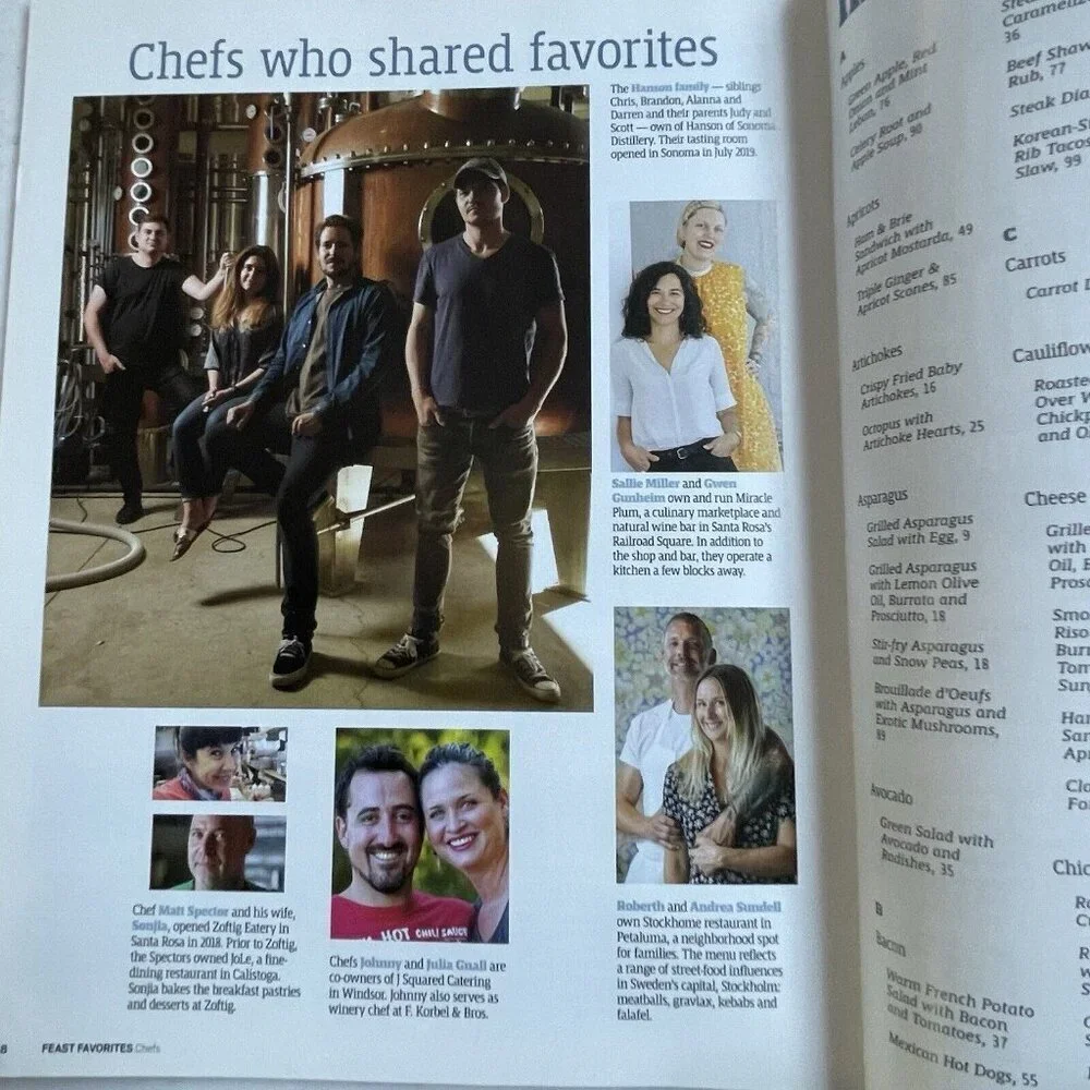 A Cookbook From Press Democrat Set of 2